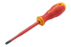 FLUKE slotted insulated screwdriver