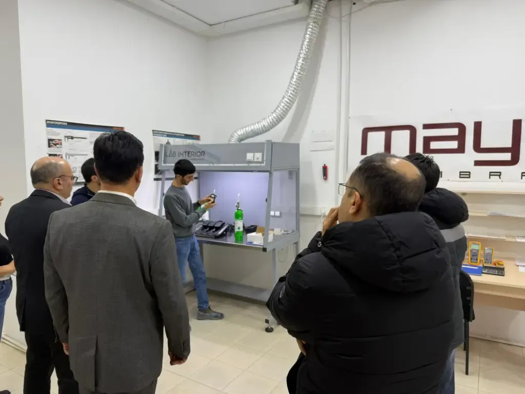 Maybo’s Calibration team hosted representatives of SOCAR Gas Construction Trust